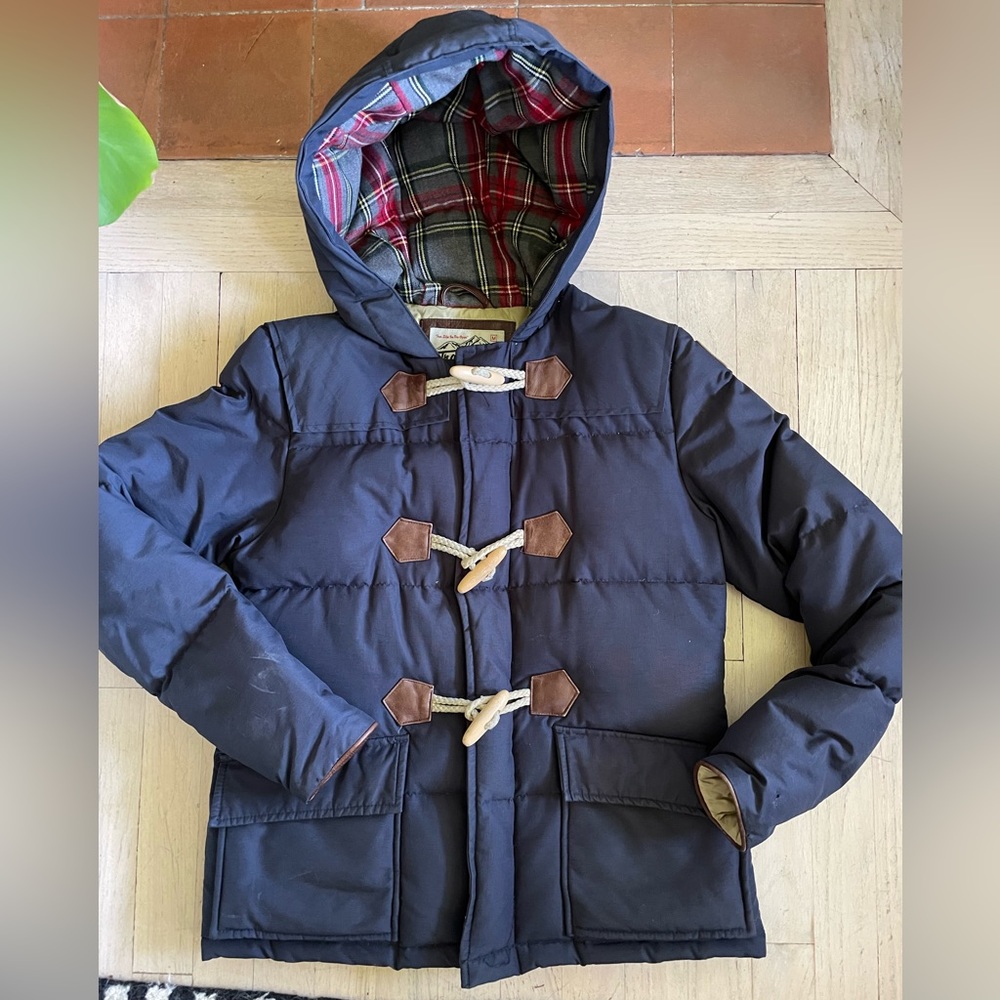 Penfield (from Madewell) Women’s Navy Down Puffy Toggle Hooded Jacket